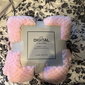 Amazing Lace Soft Pink Blanket